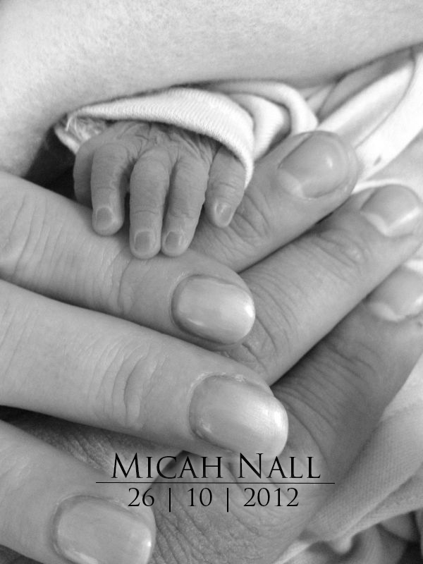Picture of Micah hands