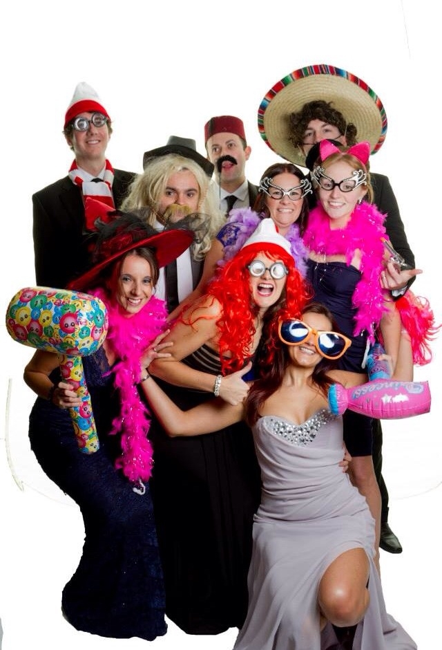 Picture of a group of people at the ball